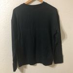 Athleta  Balance Henley Sweatshirt in Black - Size SP Photo 3