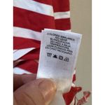 Vineyard Vines New  Polo Shirt‎ Women Red Striped Oversized Jersey Size XL Photo 10