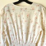 Reformation  Chantal Dress Floral Linen Geraldine White Maxi Size XL NWT Photo 6