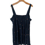 Old Navy  Sundress Womens XL Navy Blue Cherry Casual Pullover Summer Sleeveless Photo 8