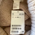 H&M Beige Chunky Knit Sweater NWT Photo 3