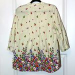 The Vermont Country Store Floral Tunic Medium Photo 1