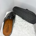 Rose In Good Faith Dark Cowboy Mule Black Leather Size 39 NWOT Photo 6