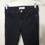 Abercrombie & Fitch Women's The Super Skinny Ankle Mid Rise Jean Black Size 4 Photo 1