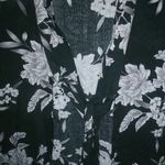 Spiritual Gangster  Floral Kimono OS in Black White Gray Photo 11