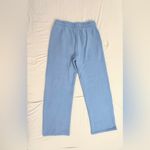 Aritzia  TNA Sweatfleece Cozy Fleece Boyfriend Pant - French Blue - S Photo 3