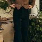 DOÊN | Maritime Corduroy Wide Leg Pants in Black | S Photo 1