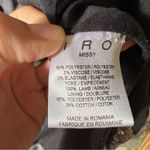 IRO  Missy sequins jacket silver leather details size 0 J1 Photo 6