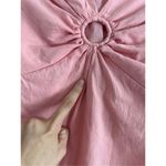 Abercrombie & Fitch O ring front collard short sleeve mini dress cottagecore S Photo 5