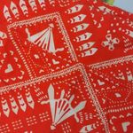 Patagonia  orange white skirt size medium Photo 3