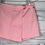 Tommy Hilfiger NWT 14 Pink & White Polka Dot Hollywood Skort - Skirt w/ Shorts Photo 1