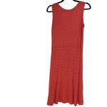 Habitat  Orange Sleeveless Knee Length Fit Flare Dress Womens S Lagenlook Modest Photo 6