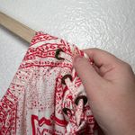 Maurice's  Womens Off-Shoulder Top Red Bandana Print Blouse Size 3X  Photo 6