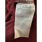 Denim & Co . Active French Terry Tunic Jacket with Ribbed Trim Dark Cherry 3Xd Photo 10