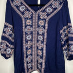 Andree by Unit *6/25/25 HOST PICK* EUC ANDREÈ BY UNIT Embroidered Top - Medium Photo 0