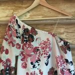 Indulge  In Style floral one shoulder bell sleeve Medium dress Photo 4