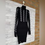 PHILIPP PLEIN KNIT DAY DRESS CRYSTAL MEDIUM Black Photo 4