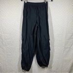 Anthropologie Daily Practice Black Windbreaker Cargo Jogger Pants Photo 5
