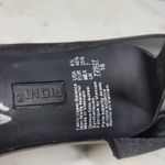 Fioni Dress Pumps Womens 8.5 Black Satin Rose Stiletto High Heels Formal Photo 1