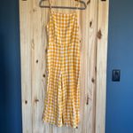 Old Navy Yellow & White Gingham Jumpsuit size Medium Photo 5