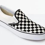 Vans Black Checkered Slip-On Photo 0