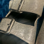 Women's Madden NYC Slides Sandals Size 11 Silver Photo 1