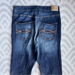 Abercrombie & Fitch  Women’s High Rise Dark Wash Blue Denim Skinny Jeans 10 Photo 5
