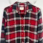 American Eagle Ahh-mazingly Soft Plaid Flannel Buttondown Shirt Classic Medium M Photo 1