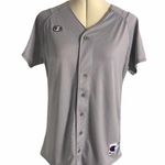 Champion Softball Jersey Mesh Grey Small Photo 0