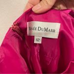 Vintage 90’s sexy pink square neck midi dress Renee Dumar saks skinny ssatin Size 12 Photo 6