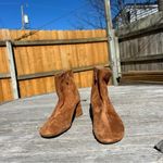 Mansur‎ Gavriel Soft Suede Brown Ankle Boots Booties Shoes 38 8 US Photo 1