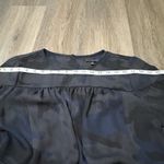 Banana Republic Women's Dress 10 Black Camo Sheer Midi Pockets Photo 4