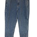 American Eagle Pinstripe  Mom Jeans Photo 1