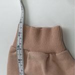 ZARA  Women Sweatshirt beigh Peach with rhinestones Size M Photo 12