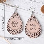 New MaMa teardrop earrings Photo 2