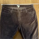 Garnet Hill Chocolate Corduroy Trousers Photo 6