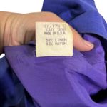 Geary Roark Kamisato Linen Dress Open Back Gold Button Detail Size 14* Blue Photo 9