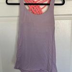 Lululemon athletica 2 in 1 Free to Be Wild Purple and Pink Tank Top Size 6 Photo 0