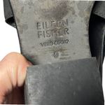 Eileen Fisher Black Leather Cutout Open Toe Block Heel Booties Ankle Sandal Sz 9 Photo 7