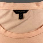 Banana Republic Petite Top Small Peach/Pink Bell Sleeve Eyelet 3/4 Sleeve Cotton Photo 4