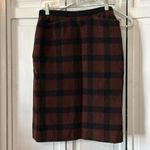 Dark and Preppy wool pencil skirt Photo 0