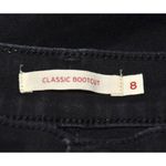 Levi's Ladies Black Classic Bootcut Jeans Size 8 Stretch Casual Western Photo 7