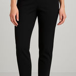 Ellen Tracy Black Slim Ankle Dress Pants Photo 0