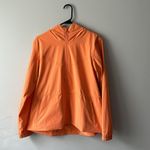 Lululemon Athletica Orange Raincoat with Hood and Water-Resistant Fabric Photo 14