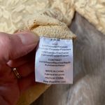 Anthropologie Lace Floral Cropped Cream Top Small Boho Cottagecore Dainty Classy Photo 4