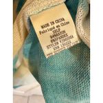 Very J Tie Dye Cardigan Open Front Lightweight Cover Up Beach Summer M Photo 3