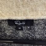 Rails  Reece Cardigan Sweater Womens Medium Black Button Up Sweater Wool Knit Photo 5