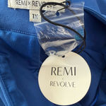 NWT Remi x Revolve Carli Mini Dress in Bright Blue Size 1X Photo 3