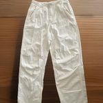 TNA Aviator Parachute Pants Women Small White Baggy Oversized‎ Skater Aritzia Photo 0