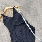 Speedo Women’s One-Piece V-Neck Swimsuit Wide Shoulder Straps in Black 10 Photo 12